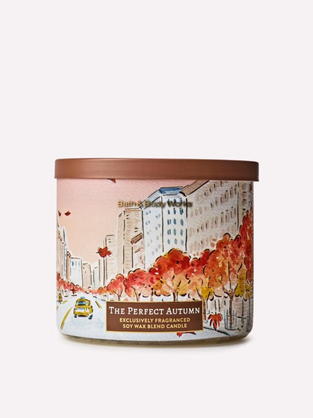 Bath & Body Works 3 wick Candle in The Perfect Autumn 14.5 oz